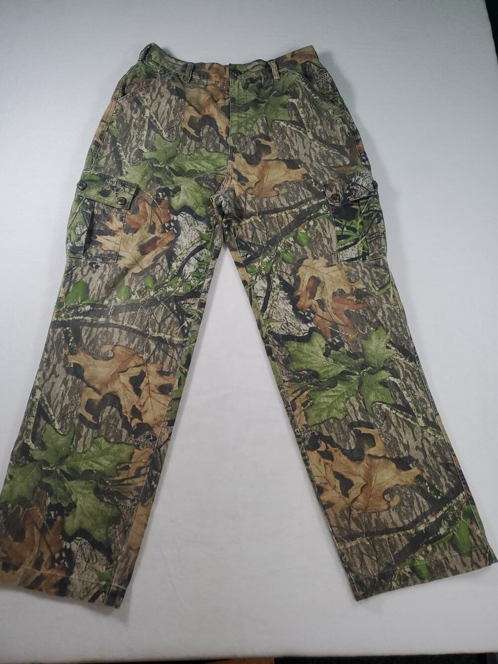 Mossy Oak Camo Cargo Pants Full Foilage Size Medium Hunting Outdoor